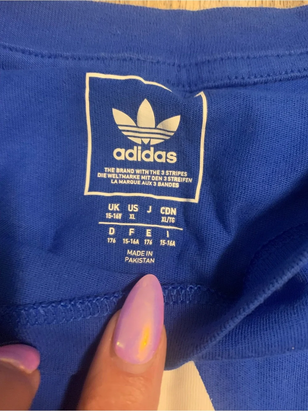 adidas bold blue